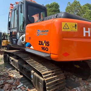 รถขุดไฮดรอลิกฮิตาชิ ZX160 มือสอง 16 ตัน ผลิตในญี่ปุ่น รถขุดฮิตาชิ 120/130/160 มีสินค้าในสต็อก พร้อม EPA - Product Image 4