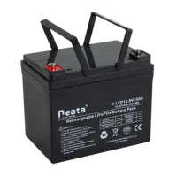 Batterie de stockage AGM à cycle profond de 12 volts Batterie plomb-acide AGM solaire de 12 V et 33Ah