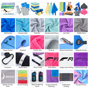 Toalla Deportiva Superabsorbente <span class=keywords><strong>de</strong></span> Secado Rápido, Transpirable, Reutilizable, Lavable, <span class=keywords><strong>de</strong></span> Microfibra Suave, <span class=keywords><strong>para</strong></span> Gimnasio, Running, Yoga, Deportes al Aire Libre - Product Image 6
