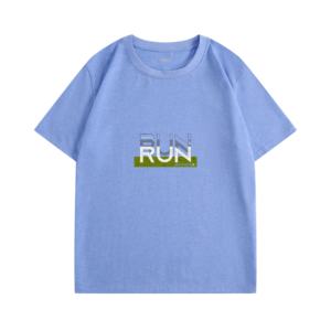 कस्टम हीट ट्रांसफर रंग टी-शर्ट धागे 50% कपास 30% लिओसेल 20% पॉलिएस्टर नियमित फिट जापानी शैली - Product Image 1