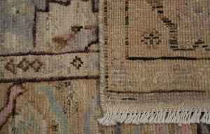 Tapis d'accent turc traditionnel Oushak noué à la main personnalisable colorant végétal abstrait colorant végétal traditionnel Oushak turc - Product Image 3