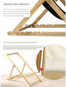 Tumbonas Plegables Reclinables para Exteriores, Silla de Playa, Silla de Terraza, <span class=keywords><strong>Lona</strong></span> Oxford, Ideal para Balcón, Hogar <span class=keywords><strong>y</strong></span> Ocio - Product Image 3