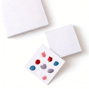 Palette de mélange de couleurs pour vernis à ongles HQ Mixed Proc Discount 50PCS, papier de collage jetable pour teinture, palette de teinture détachable pour ongles - Product Image 2