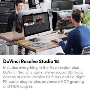 Descarga de DaVinci Resolve Studio 18 para Mac/Win, Edición Profesional, Color, Efectos y Postproducción de Audio - Product Image 2