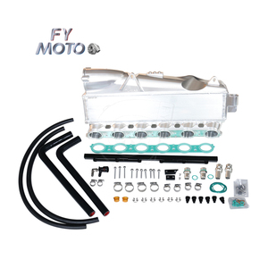 CNCビレットエンドタンクMAX CORE Gen <span class=keywords><strong>2</strong></span> B58チャージエアクーラーインテークマニホールド M340i G20 G29 A90 <span class=keywords><strong>3</strong></span>.0T 2020+用 (48Vには適合しません) - Product Image 1