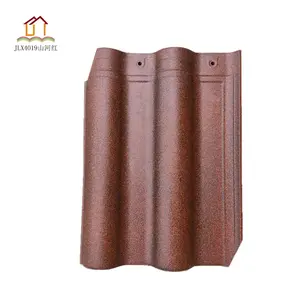 Fujian, China manufacturer selling high quality grey ceramic 300 * 400mm roof tiles for house