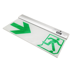 Luz de emergencia de construcción de aluminio y acrílico colgante recargable de 4W personalizable de fábrica - Product Image 6