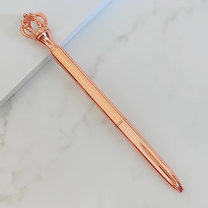 Crown Metal Ballpoint Creative Signature Business <b>Pen</b> Cute Gift Advertising - Product Image 6