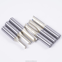 Fraise droite CNC KWS Tiger Arden en carbure de tungstène haute précision, diamètre 12 mm, angle de hélice 15°, ODM OEM pour le travail du bois
