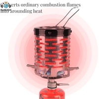Mini chauffage de camping portable en acier inoxydable, poêle de tente, couverture chauffante pour la randonnée, les voyages et le barbecue