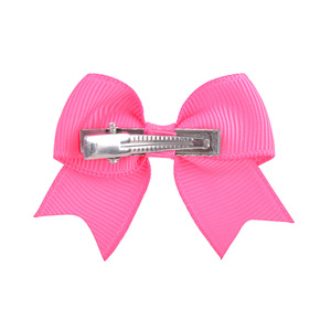 6cm rose cheveux arcs pour filles enfants arc épingle à cheveux couleur unie cheveux accessoires Mini cheveux arcs Barrette retour à l'école tenue - Product Image 4