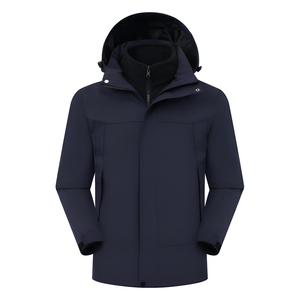 Chaqueta softshell personalizada de poliéster impermeable de 300 g/m², marca privada para marcas estadounidenses de ropa de senderismo - Product Image 1