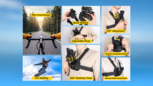 Soporte Ulefone Armor Mount Go 360 °   Vistas Giratorias 270 °   Soporte Ajustable para Teléfono Móvil con Correa Ajustable Vertical y Horizontal, Estabilidad Profesional - Product Image 3