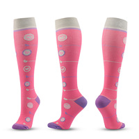 Vente en gros de chaussettes de compression à pression pour hommes et femmes