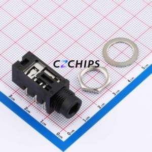 PJ-601D Audio Connector (Headphone) Through hole Component (THT) Connector - Product Image 1