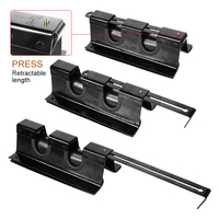 Support de serrures de charge de barre de chargement réglable pour accessoires de camion ou remorque ou murs de Garage
