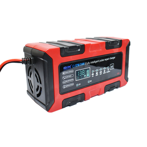Chargeur de <span class=keywords><strong>batterie</strong></span> électrique intelligent 12V 0-10A 24V 0-5A 180W avec réparation par impulsions pour camion, <span class=keywords><strong>moto</strong></span> 4-200AH EU/US/UK/AU - Product Image 1