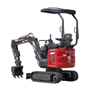 ks12-9 supplier 1.2ton hydraulic micro bagger mini-excavator with competitive price excavator for children spare part