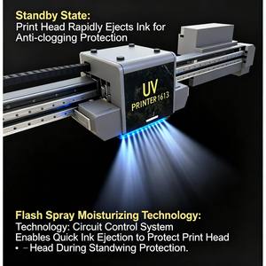 Impresora UV de Panel Plano UV Factory 2513 1613 1210, Impresora Digital de Inyección de Tinta de Gran Formato, Impresora UV para Vidrio, Madera y Acrílico - Product Image 6