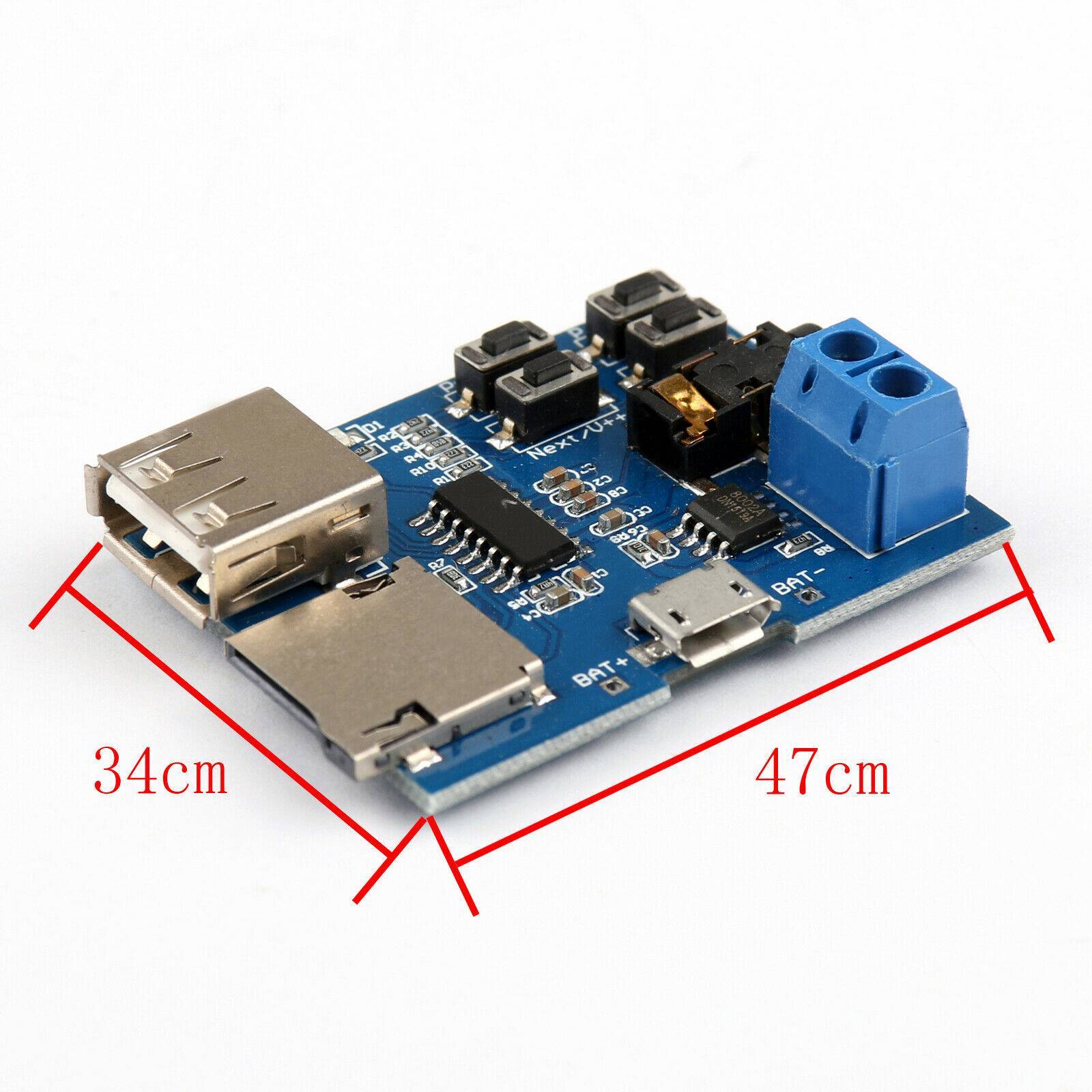 OEM PCBA Usine 1 Pièce TENSTAR ROBOT carte TF U disque MP3 format Carte décodeur module amplificateur décodage lecteur audio