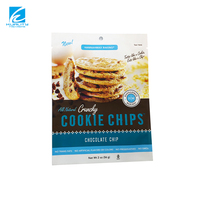 Sachet Doypack Personnalisé en Plastique Stratifié avec Feuille d'Aluminium pour l'Emballage de Biscuits, de Craquelins, de Sucre et de Chips de Pommes de Terre