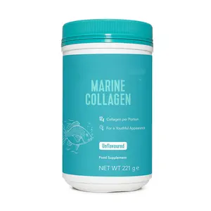 Protein quan trọng collagen peptide bột với axit hyaluronic và vitamin C, bổ sung không hương vị