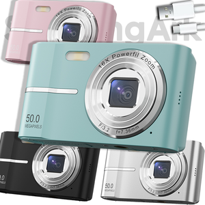 Cámara digital impermeable M03 con pantalla LCD de 2.4 pulgadas, resolución 4K, sensor CMOS y zoom de 16x de Search Sourcingark - Product Image 1