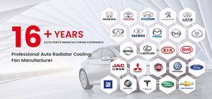 Flexibilité Oem 19015-PAA-A01 pièces automobiles résistance à la chaleur ventilateur de radiateur de refroidissement de <span class=keywords><strong>voiture</strong></span> ventilateur de refroidissement à air pour Honda Accord 2.4 03-07 - Product Image 6