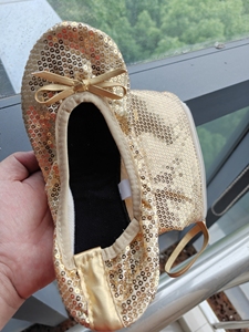 Scarpe da ballo pieghevoli slip-on da interno con paillettes, bestseller transfrontaliero per matrimoni, balli, lauree ed eventi nuziali - Product Image 6