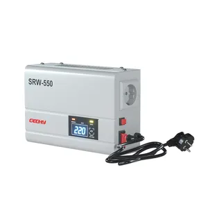 Wall Mounted 500VA Single Phase 220V AC Automatic Stabilizers Voltage Regulators AVR 400W 500W