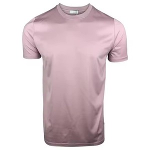 T-Shirt da Uomo in Cotone <span class=keywords><strong>Mercerizzato</strong></span> 100% di Alta Qualità con Logo Personalizzato, Vestibilità Oversize - Product Image 4