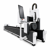 Machine de découpe laser à fibre Shandong Chenmai 1500W pour tubes métalliques ronds, carrés, rectangulaires, ovales et de formes spéciales