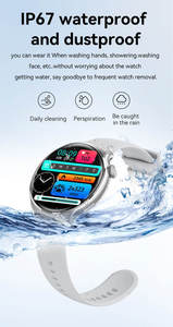 2024 Latest Popular ZW52 Smart Wrist Watch Metal Case IP67 Waterproof Call Step Counting <b>Sleep</b> Calories Tracking Voice Assistant - Product Image 6