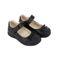 광저우 제조자 작은 MOQ 아이 까만 가죽 소녀 학교 신발 - Product Image 2