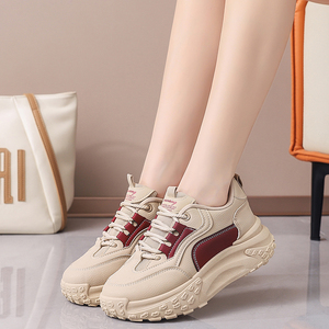 Nuevas Zapatillas Casuales Transpirables de Estilo Otoñal, Zapatos de Plataforma de Lona a la Moda Diseñados Específicamente para Influencers Online. - Product Image 3
