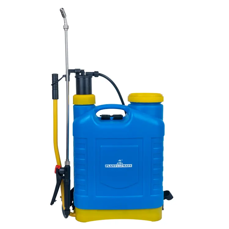 PP malzeme OEM 20L bahçe püskürtme makinesi sırt çantası sırt çantası manuel el püskürtücü