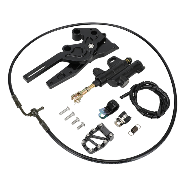 High Quality Black Foot Brake Set for Light Bee S/X SEGWAY X160 X260 Motorcycles Essential Motorcycle Body System Accessory