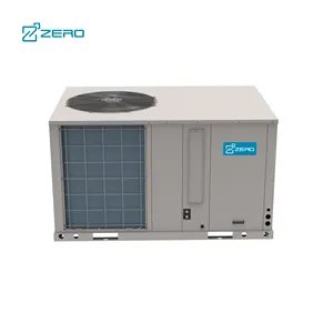 ZERO hvac 220v 380v 415v inverter rooftop package unit for heating and cooling rooftop air conditioner