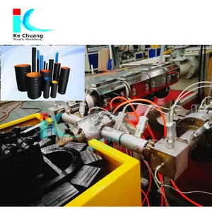 DWC PIPE Double wall corrugated pipe extruder/extrusion machine with good quality