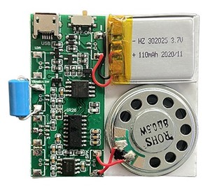Pabrik Langsung Getaran Diaktifkan Musik MP3 IC PCB Modul Suara <span class=keywords><strong>USB</strong></span> Modul Suara Dapat Diunduh untuk Kartu Ucapan - Product Image 2