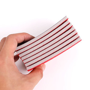 Độ cứng cao hai mặt dày 10mm vuông xốp giấy nhám tùy chỉnh OEM hỗ trợ sắc nét đánh bóng cát khối - Product Image 6