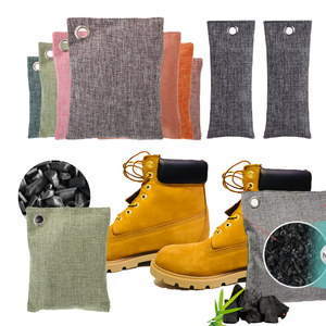 Bolsas <span class=keywords><strong>de</strong></span> carbón <span class=keywords><strong>de</strong></span> bambú <span class=keywords><strong>Desodorante</strong></span> <span class=keywords><strong>de</strong></span> zapatos y eliminador <span class=keywords><strong>de</strong></span> olores para ambientador <span class=keywords><strong>de</strong></span> botas - Product Image 2
