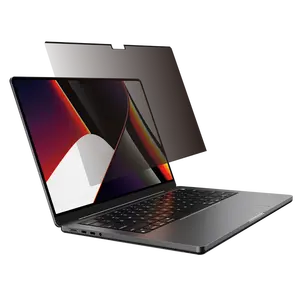 Dizüstü bilgisayar ekran koruyucu koruyucu koruma filmleri 13 14 16 inç Pet manyetik yıkanabilir çıkarılabilir anti-mavi için Macbook Pro Air