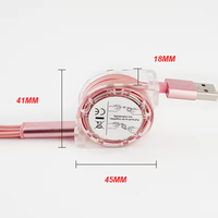 Câble de données pour téléphone portable 3-en-1 avec logo personnalisé, charge rapide USB Micro Type C Android avec plusieurs cordons, cadeau promotionnel