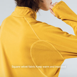 QUICKSHOW <span class=keywords><strong>Sweat</strong></span>-shirts techniques à demi-zip 170 g/m² pour hommes, respirants, pour la course en plein air, vêtements de sport unisexes, vêtements techniques sportifs - Product Image 3