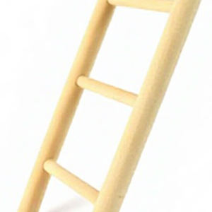 Escabeau court pour cages à oiseaux - 7x22cm, accessoire en bois - Product Image 2