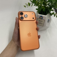 iPhone 17 Pro Max d'occasion, Smartphone Original Débloqué 5G 12 Go de RAM Version US Double SIM Orange Vente en Gros iPhone 17 Pro Max
