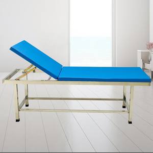 Table d'examen ambulatoire en acier inoxydable pour massage de médecine traditionnelle chinoise avec dossier – Vente en gros - Product Image 4