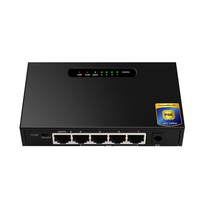 Commutateur PoE non géré 5 ports 1000Mbps Commutateur Ethernet de liaison montante 4 ports 1G PoE + 1port pour caméra IP