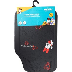 Coppia di tappetini per auto Minnie Mouse, in PVC, universali - Product Image 3